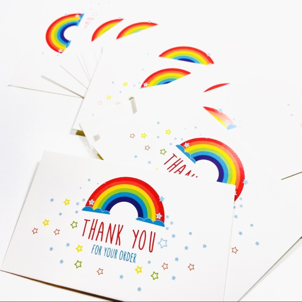 25 Thank You Cards. Small Business Cards. Shipping Supplies. Product Packaging.